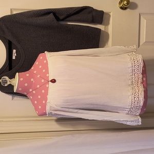 SANCTUARY Ivory "Off The Shoulder" Top (M)